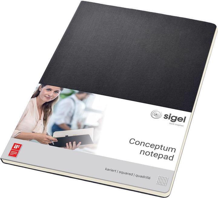 Image du produit Sigel Conceptum (A4, À rayures, Couverture rigide)