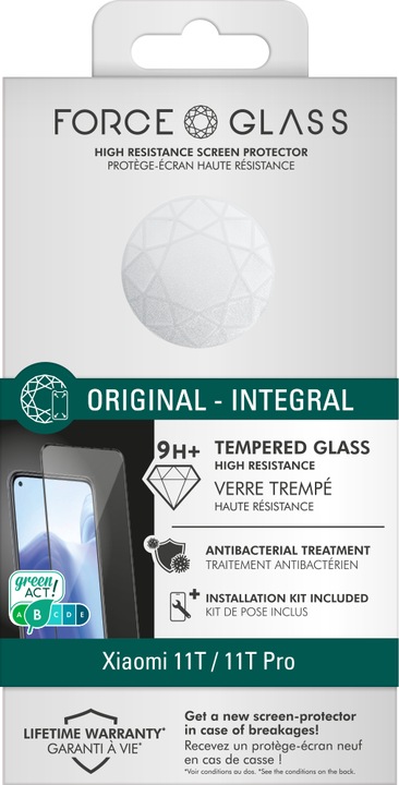 Actual product image Bigben Connected Glass screen protector (1 Piece, Xiaomi 11T Pro, Xiaomi 11T)