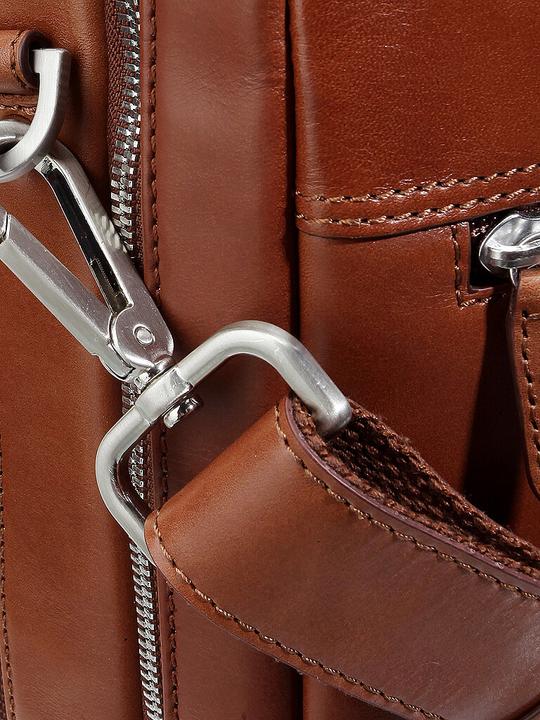 Actual product image Leonhard Heyden Leather bag - Briefcase " Cambridge "