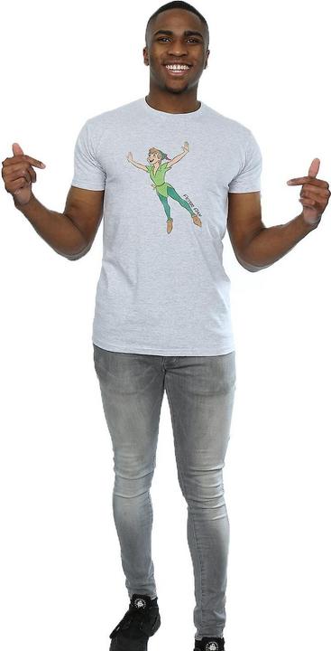Actual product image Disney Mens Classic Flying Heather T-Shirt (L)