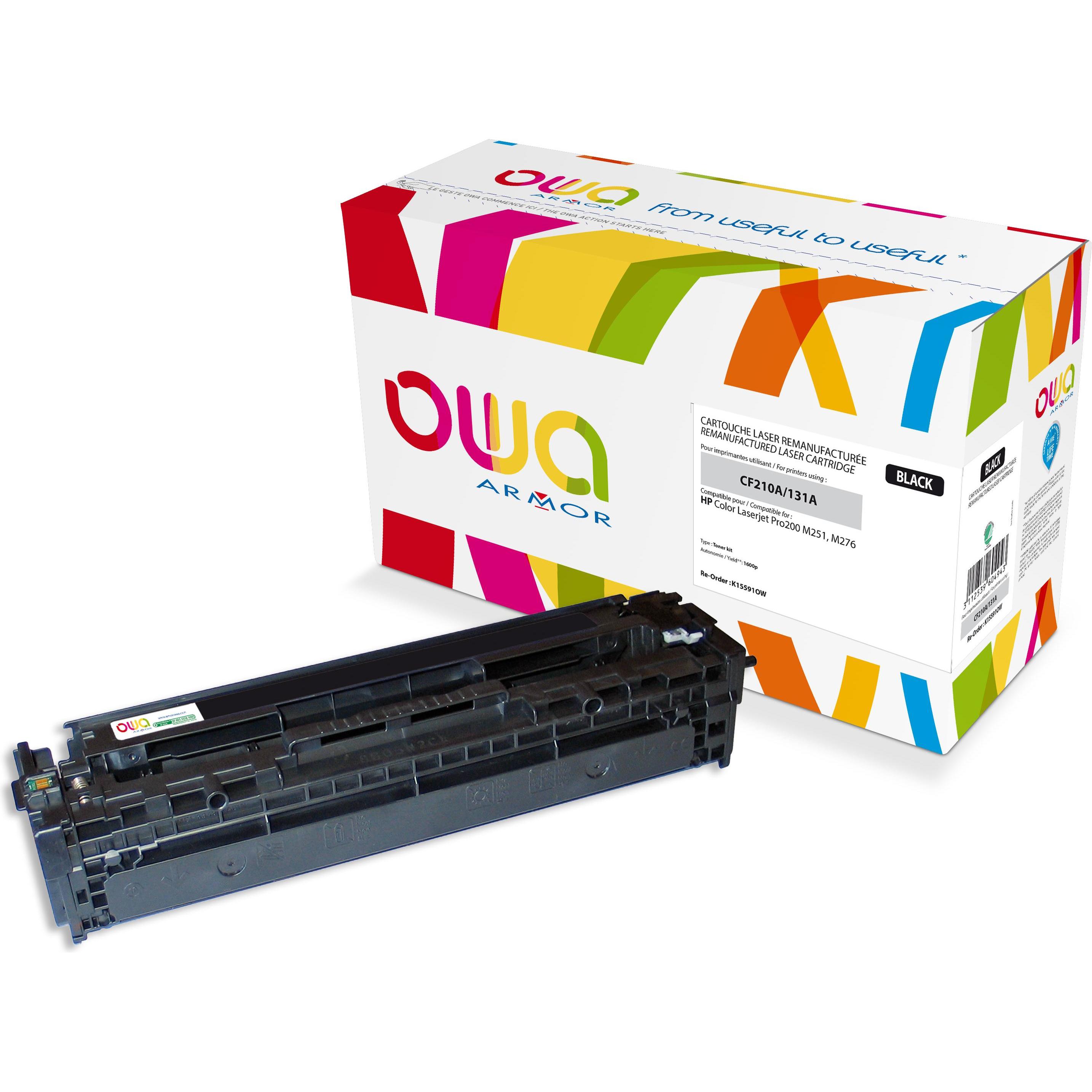 Armor OWA, Toner, K15591 - Schwarz - kompatibel - wiederaufbereitet (BK)