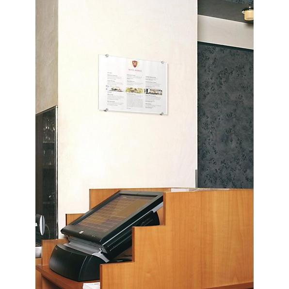 Thumbnail - Durable, Informationsschild, Türschild Crystal Sign A3