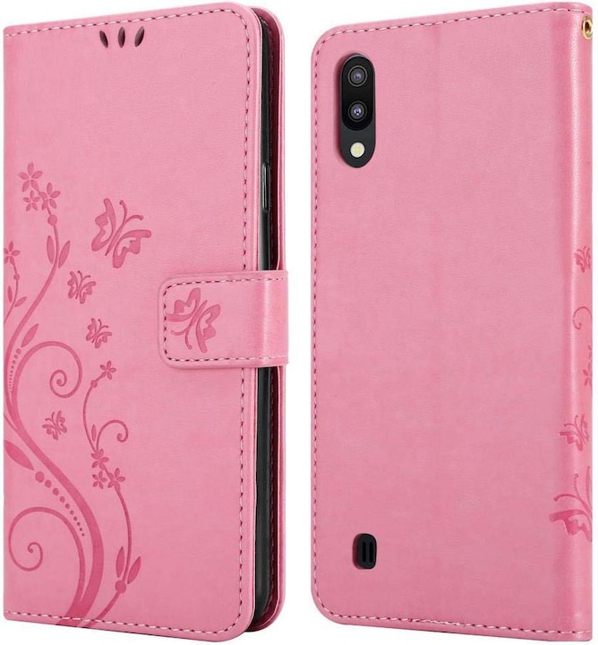 Produktbild Cadorabo Flower Book Cover (HTC One M10, Samsung Galaxy A10)