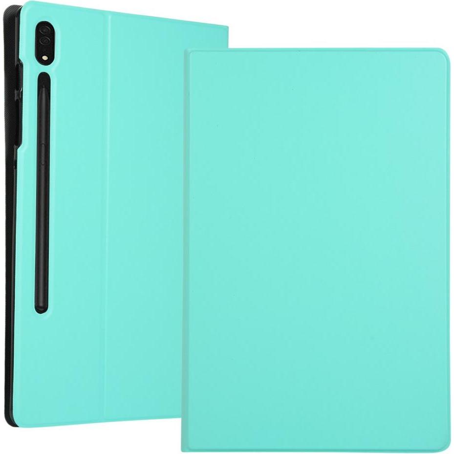 Cover-Discount Galaxy Tab S8 Ultra - Tri-fold Smart Case grün (Galaxy Tab S8 Ultra), Tablet Hülle, Grün