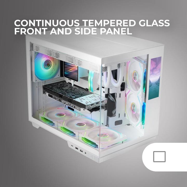 Produktbild Mars Gaming Mcmiragew (ATX, mATX, Mini-ITX)