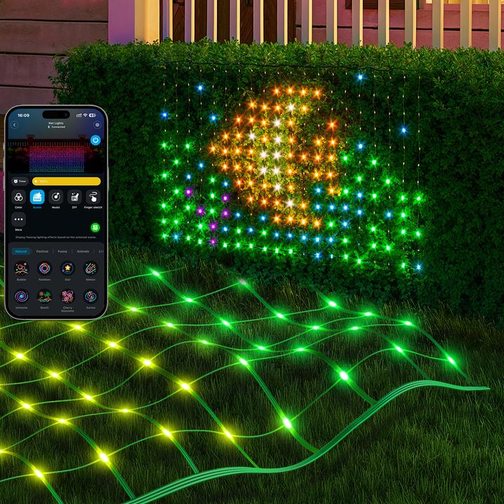Actual product image Govee Net Lights (IP65)