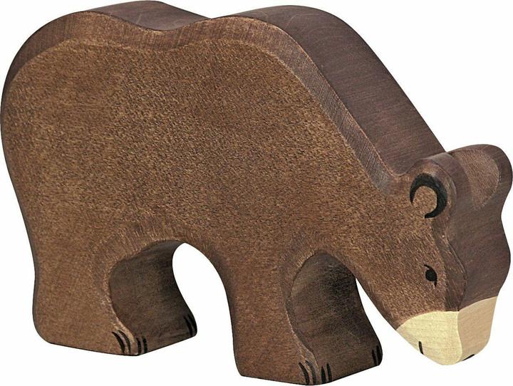 Produktbild Holztiger Braunbär, fressend