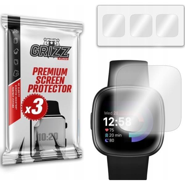 Grizz Glass GrizzGlass Folia hydrożelowa GrizzGlass Hydrofilm do Fitbit Versa 4, Accessori per smartwatch