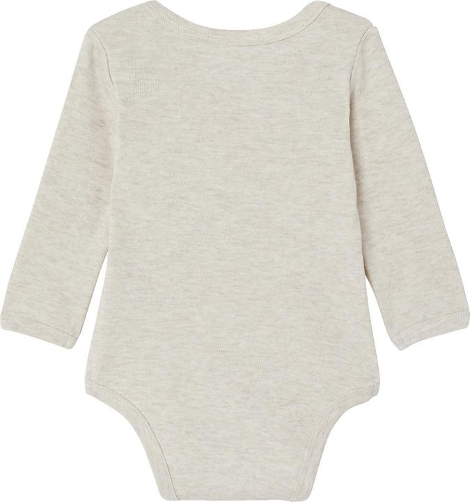 Actual product image Vertbaudet 5-pack of baby slip-on bodysuits with long sleeves, organic cotton (68)