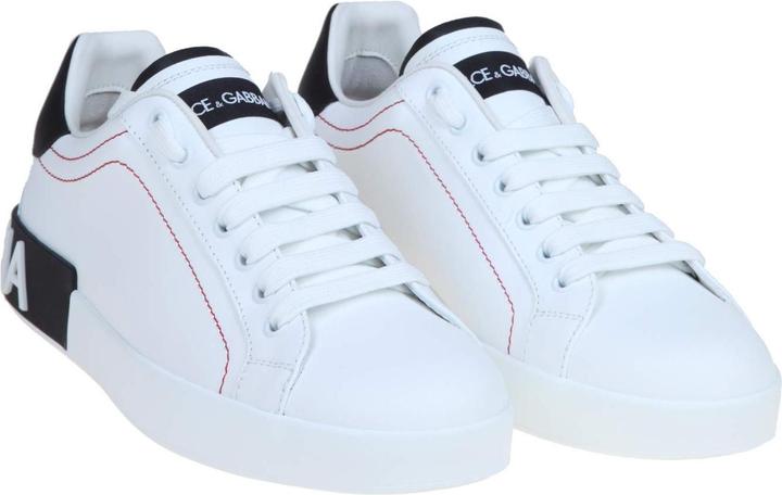 Immagine prodotto Dolce & Gabbana portofino sneakers in white leather (39)