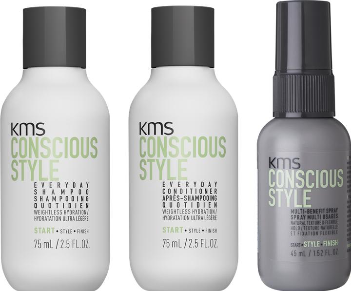 Image du produit KMS California Set de voyage CONSCIOUSSTYLE (Kit de soins capillaires)