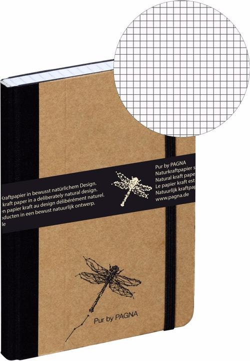 Actual product image Pagna Notebook (A6, Checked, Soft cover)