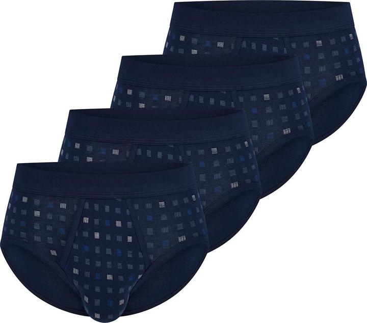 Image du produit Schiesser Lot de 4 slips de sport à fines côtes Cotton Essentials (XL, paquet de 4)