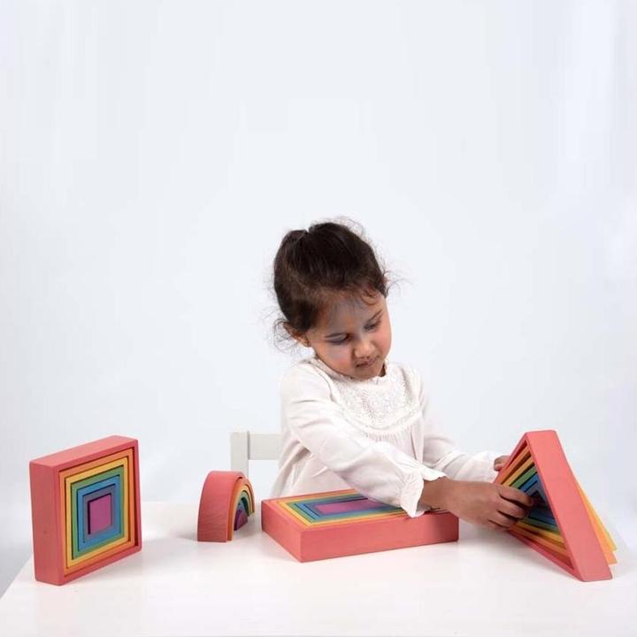 Produktbild TickiT Rainbow Architect Triangles