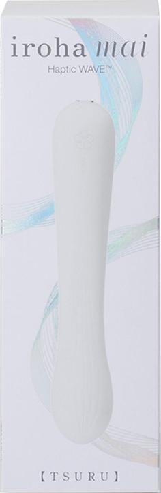 Actual product image Iroha mai TOKI Haptic WAVE vibrator white