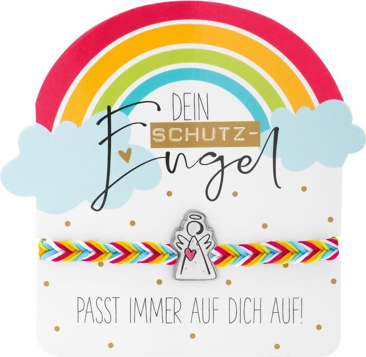 Immagine prodotto Sheepworld Bracciale regalo il tuo angelo custode 5 - 9 cm, regolabile (10.50 cm, Lega di zinco, Epossidico, Poliestere)