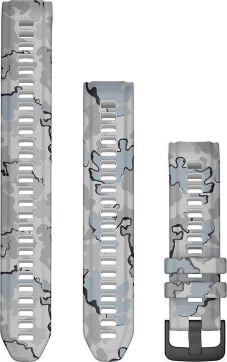 Actual product image Garmin Instinct 2S Camo Replacement Bracelet (20 mm, Stainless steel, Silicone, Instinct 2S, Instinct 2S Solar)