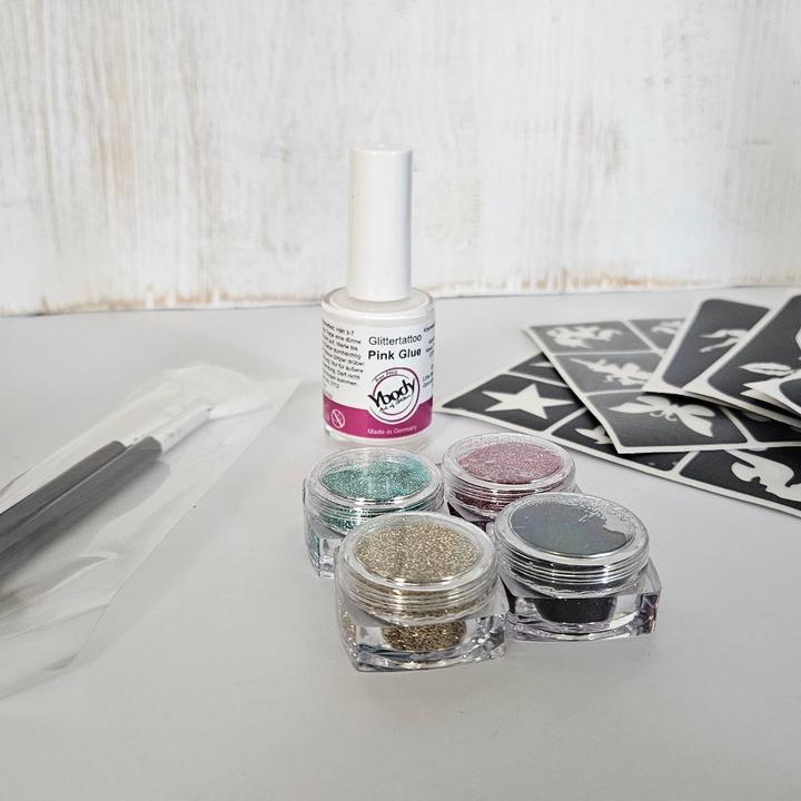 Produktbild Ybody Feen Glitzertattoo Bio Set