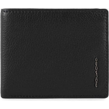 Piquadro, Mannen, Portemonnee, Leather Wallet, Blue, For Men, Blauw