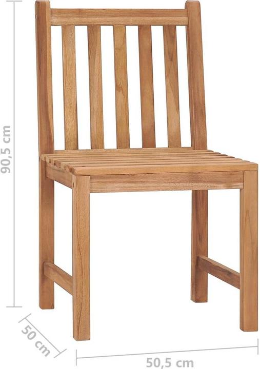 Actual product image vidaXL Gartenstuhl