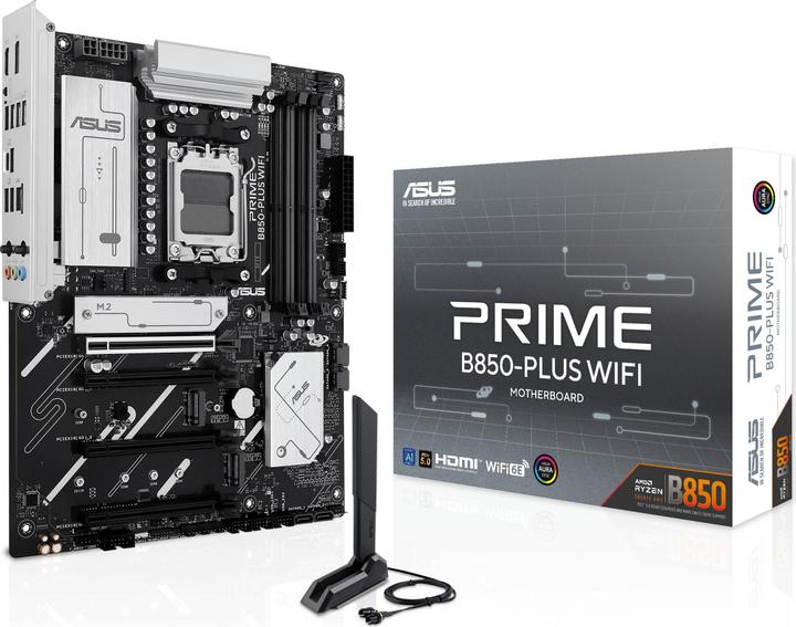 ASUS PRIME B850-PLUS WIFI (AM5, AMD B850, ATX)