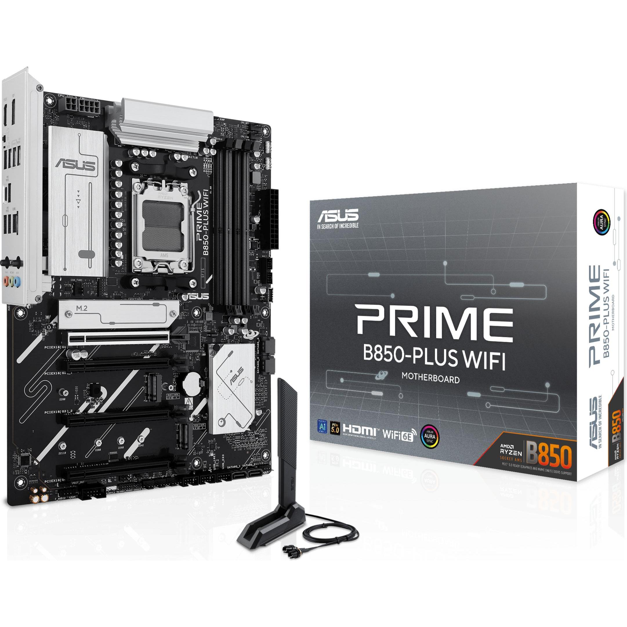 ASUS PRIME B850-PLUS WIFI (AM5, AMD B850, ATX), Mainboard