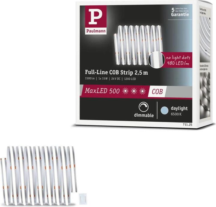 Image du produit Paulmann Bande COB MaxLED 500 Full-Line
