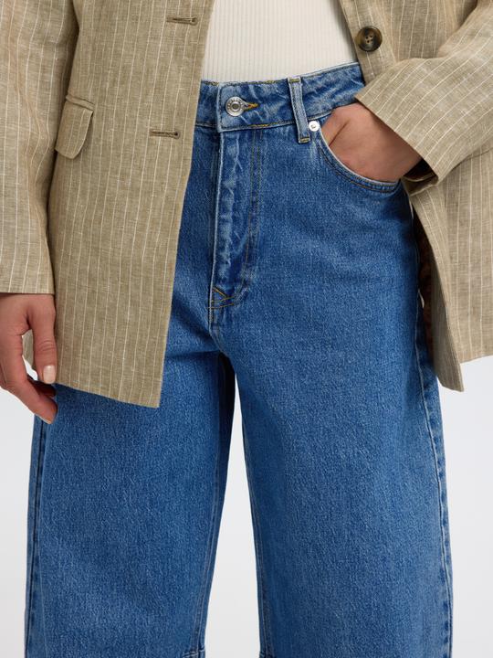 Produktbild Selected Mid Waist Barrel Fit Jeans (27)