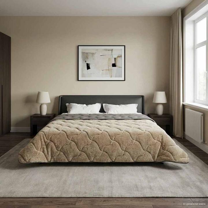 Produktbild vidaXL Mikrofaser-Bettwäsche (260 x 240 cm)