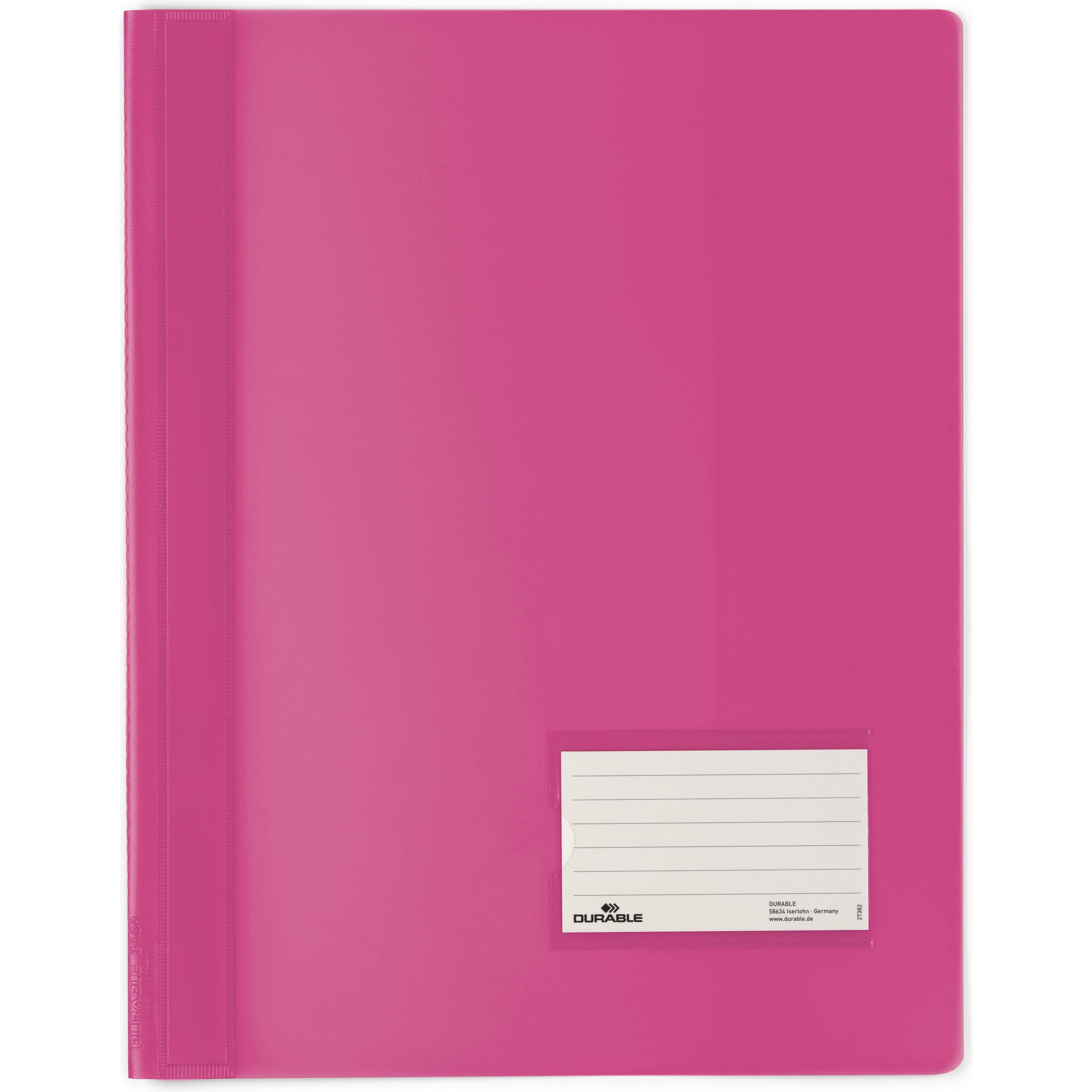 Durable, Mappe, Schnellhefter Verwendung für Papierformat: DIN A4, Übe Werkstoff: PVC (A4, 1 x)