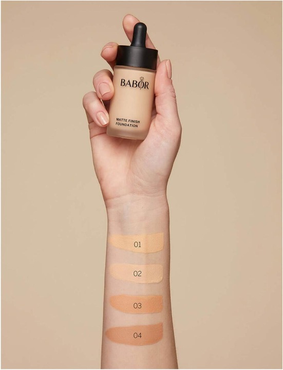 Actual product image Babor Matte Finish Foundation 02 ivory (02 Ivory)