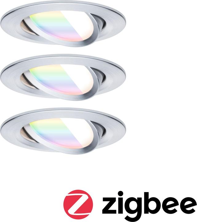 Produktbild Paulmann Einbauleuchte Nova Set Zigbee (500 lm)