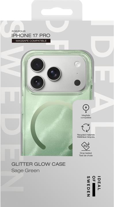Actual product image iDeal Of Sweden MagSafe Clear-Cover Sage Green (Apple iPhone 17 Pro)