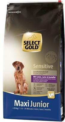 Actual product image Select Gold Sensitive Maxi Junior Lamb Salmon & Potato (Junior, 12000 g)