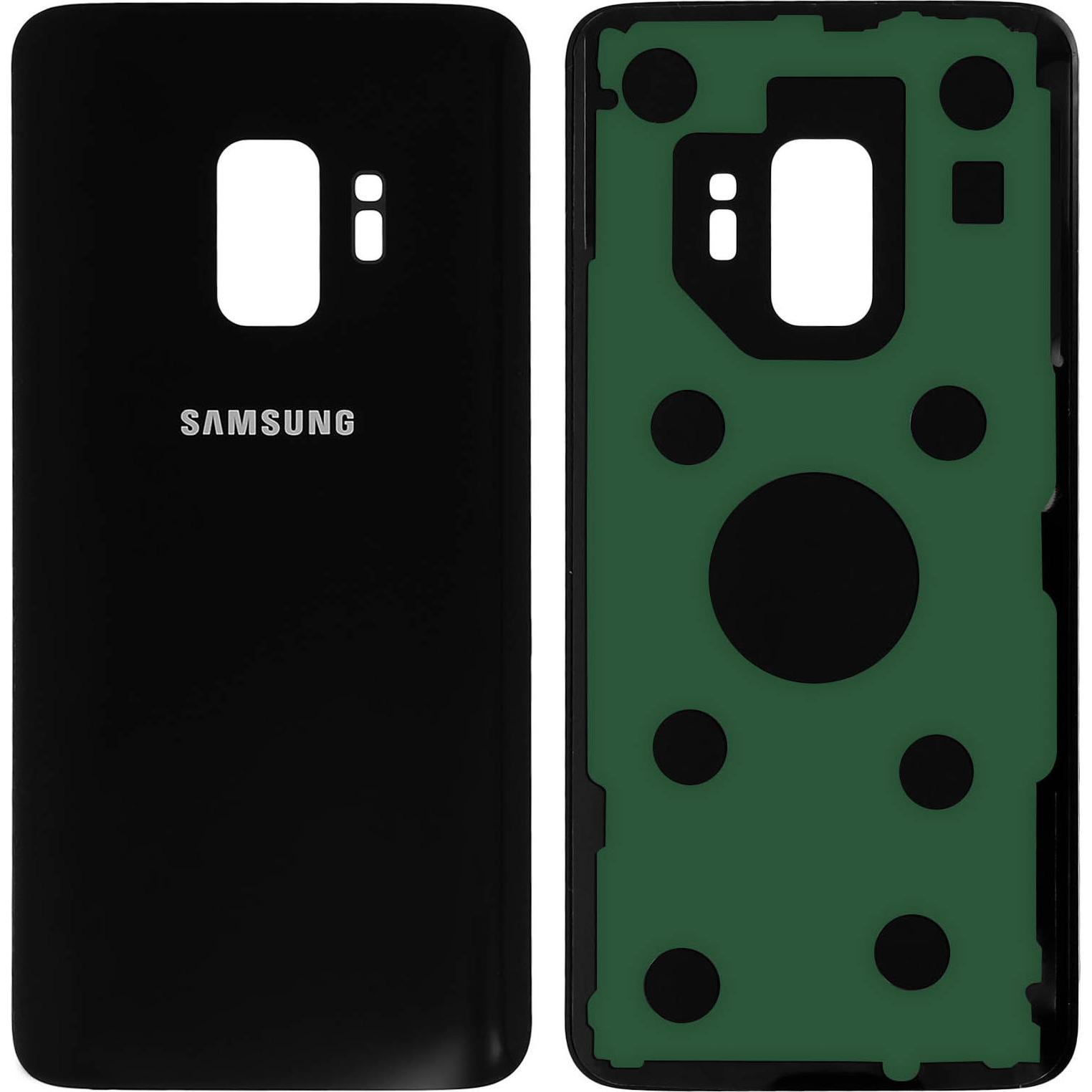 Clappio Ersatzteil Akkudeckel, neue Rückseite für Samsung Galaxy S9 – Schwarz, Smartphone Akku