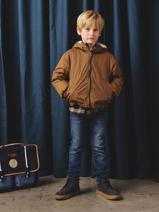Produktbild Vertbaudet Jungen Anorak mit Teddyfleece-Futter (116)