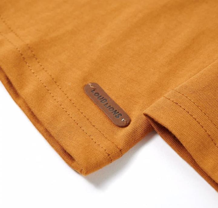 Immagine prodotto vidaXL Camicia da bambino a maniche lunghe Light khaki 128,Materiale: 100 (128)