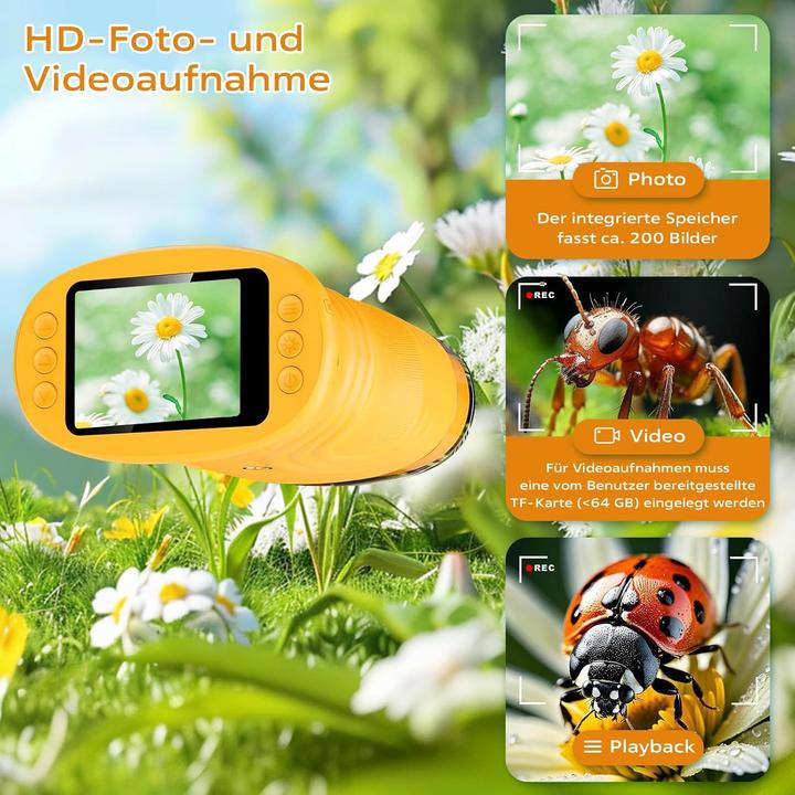 Actual product image Leciptekb Digitales Mikroskop für Kinder