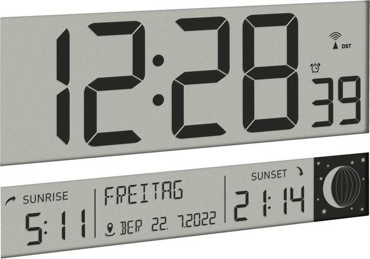 Produktbild TFA Digital Funk-Wanduhr