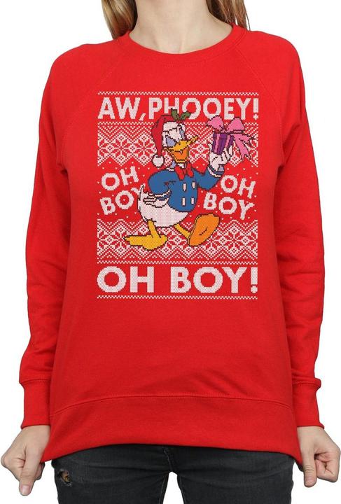 Produktbild Disney Donald Duck Christmas Fair Isle Sweatshirt (L)