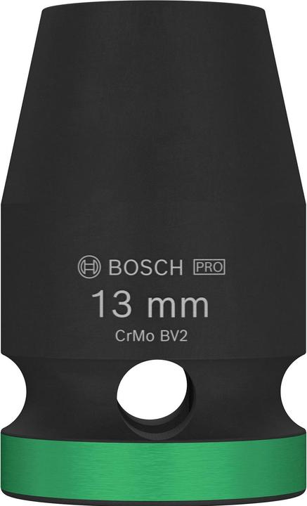 Produktbild Bosch Professional Zubehör PRO Impact Steckschlüsseleinsatz, 1/2", 13 mm, Standard (13 mm)