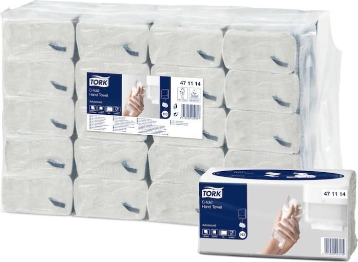 Produktbild Tork Handtowel Plus Cfold 2, White