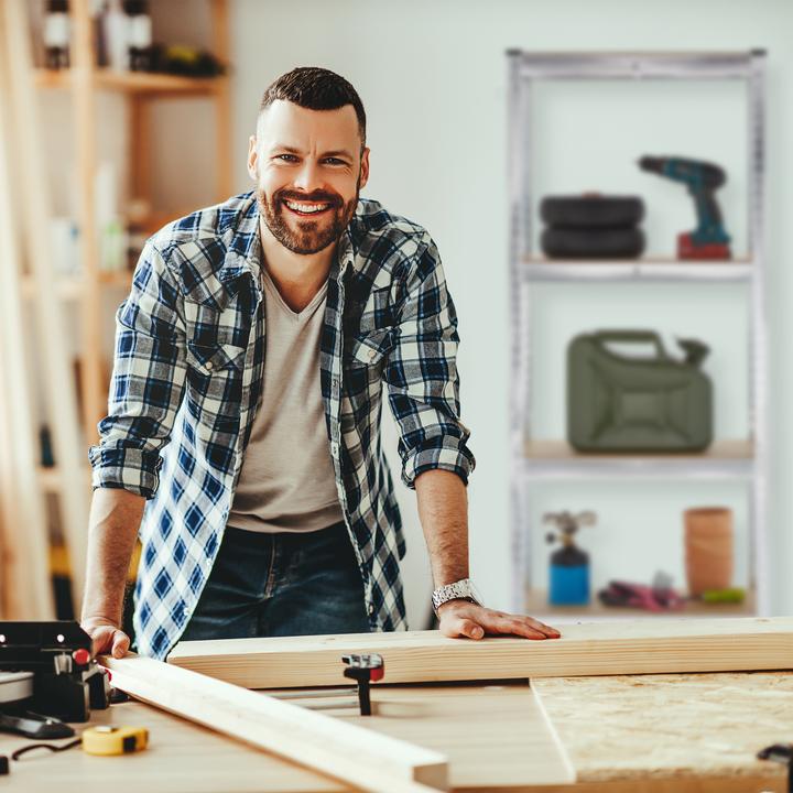 Produktbild Relaxdays Schwerlastregal-Set