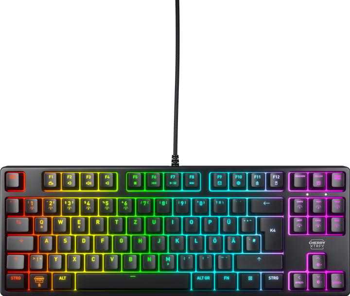 Produktbild CHERRY XTRFY K4V2 TKL keyboard (Deutschland, Kabelgebunden)