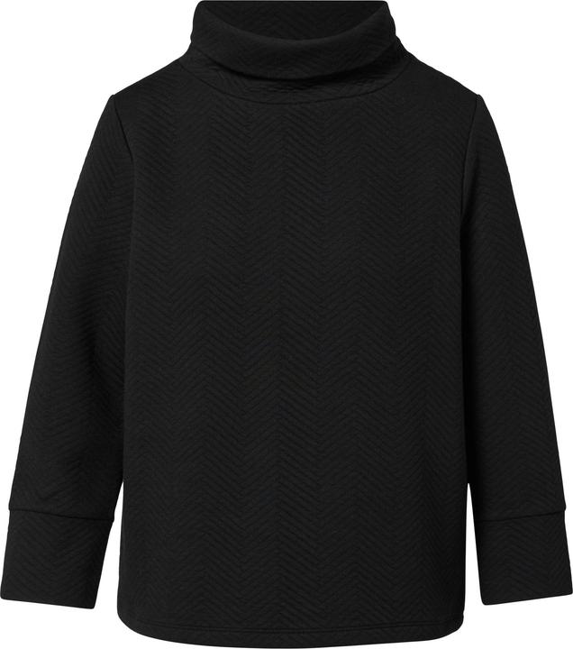 Produktbild Comma Sweatshirt Sweatshirt mit Rollkragen und Strukturmuster (32, 36)