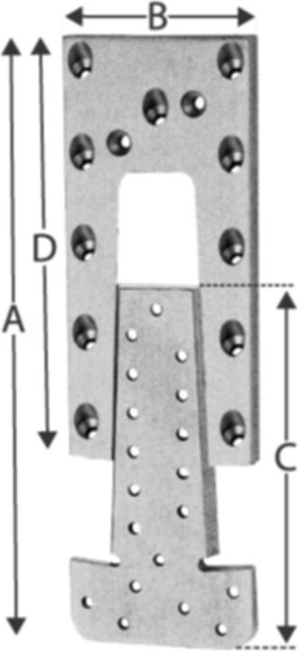 Produktbild Simpson Sst Passverbinder (Rundholzverbinder, 1 Stk.)