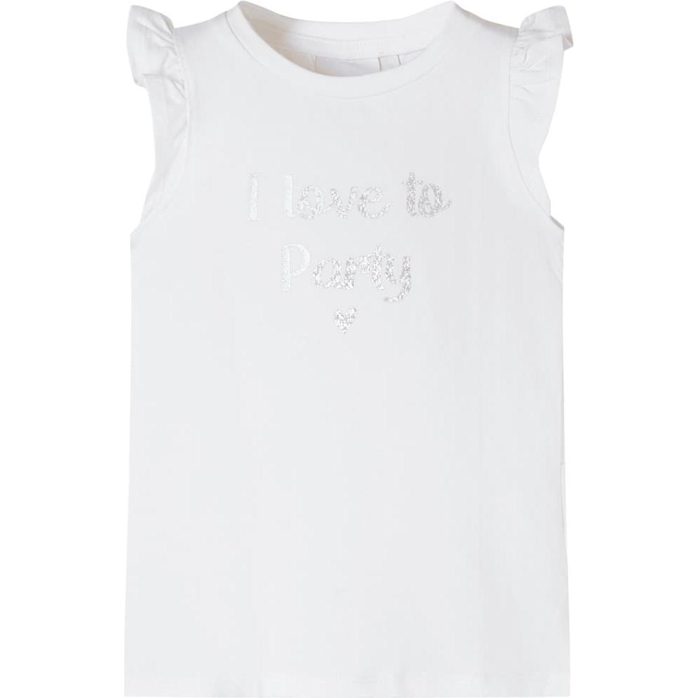 VidaXL, Jungen, Shirt, Jacinda, Weiss, (128)