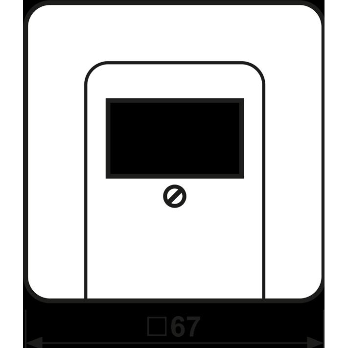 Thumbnail - JUNG, Zubehör Schalterprogramm, CD 569 T LG. Produktfarbe: Grau, Material: Thermoplast
