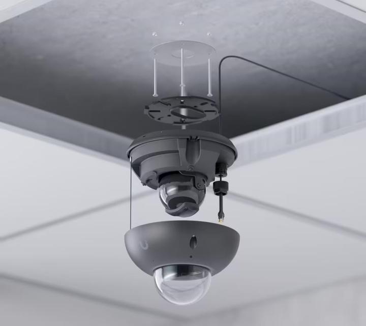 Productafbeelding Ubiquiti Caméra G6 Dome 4K IR 30m IP66/IK10 avec IA noire (3840 x 2160 Pixels)