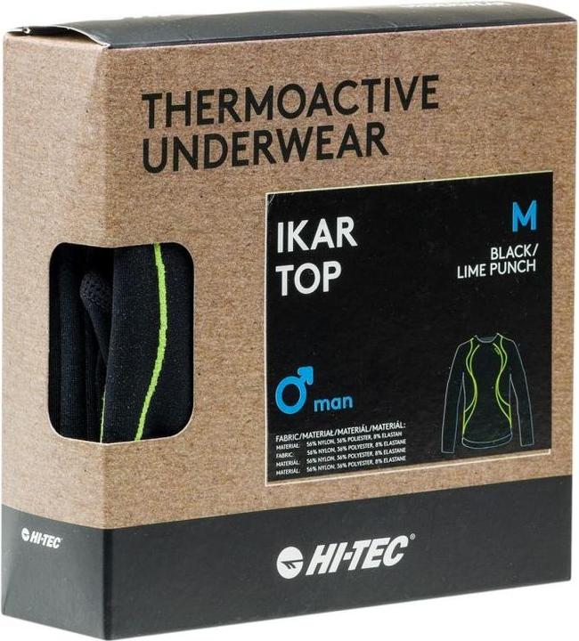 Produktbild Hi-Tec Icarus Top schwarzes Herren-T-Shirt (XXL)